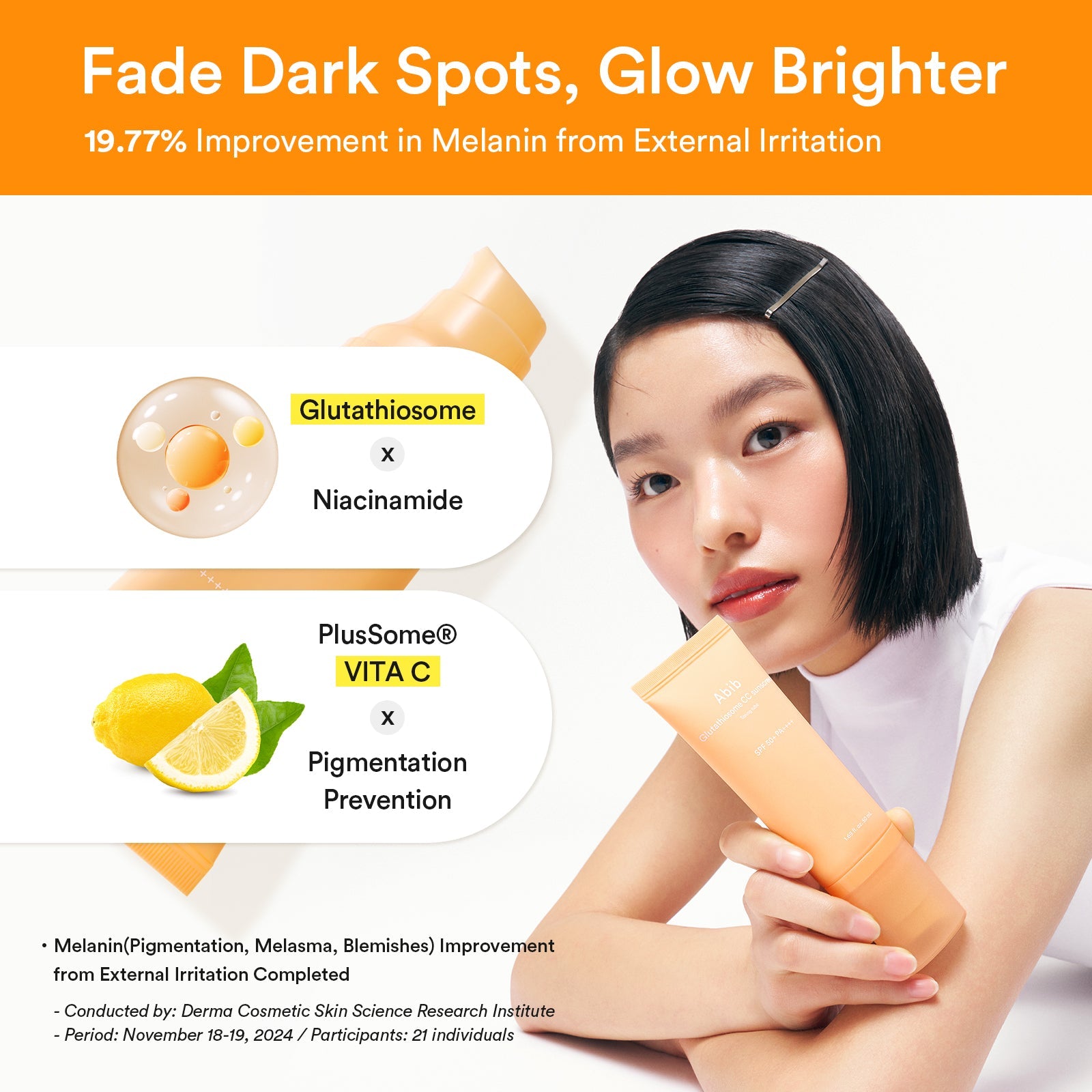 Abib Glutathiosome CC Sunscreen SPF50+PA++++ 1.69 fl.oz / 50 ml lifestyle image