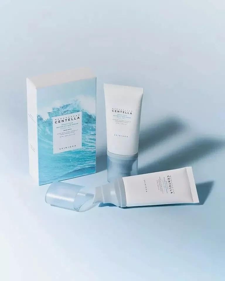 SKIN1004 Madagascar Centella Hyalu-CICA Water-Fit Sun Serum 2-Pack