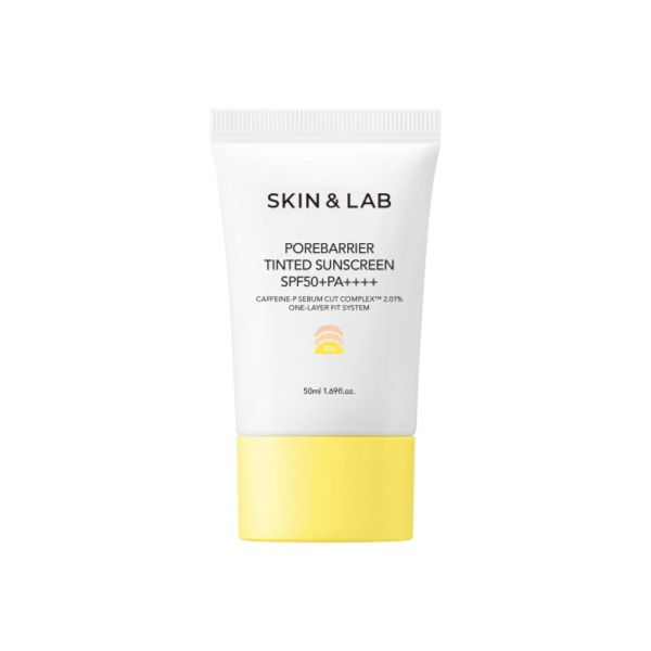 SKIN&LAB - Porebarrier Tinted Sunscreen SPF50+ PA++++ 1.69 fl. oz / 50 ml lifestyle image