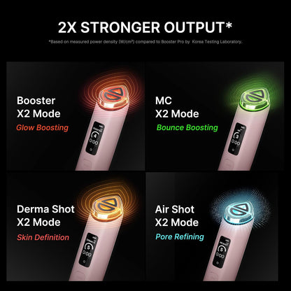 medicube Booster Pro X2™ | 7-in-1 Glow Beauty Device Pink