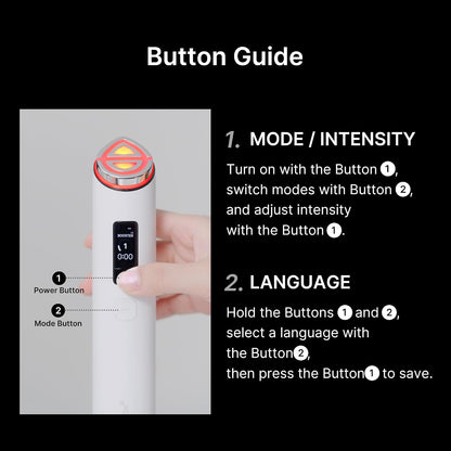 medicube Booster Pro X2™ | 7-in-1 Glow Beauty Device Pink