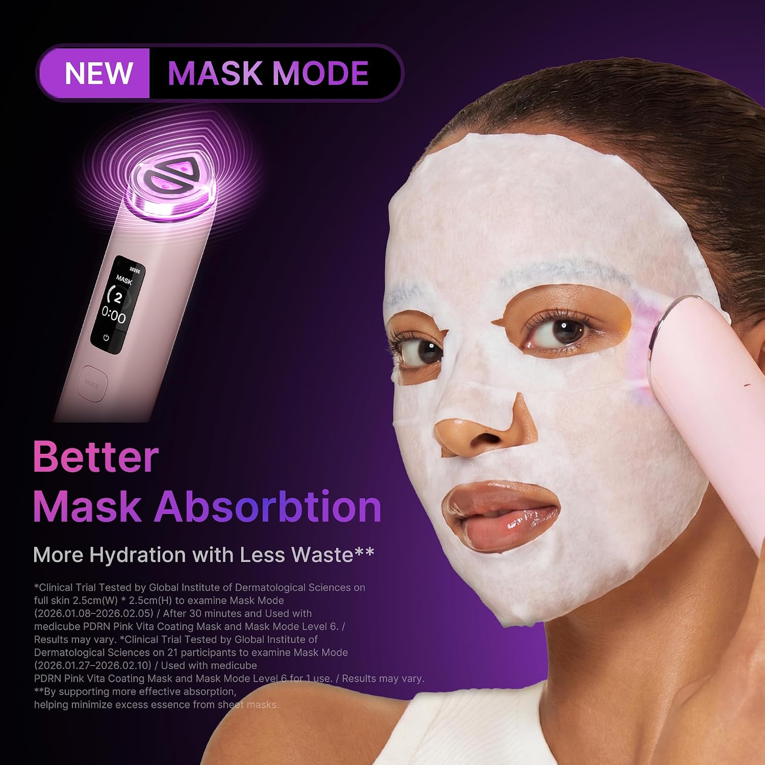 medicube Booster Pro X2™ | 7-in-1 Glow Beauty Device Pink